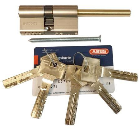 Механизм цилиндровый Abus Bravus 4000 MX (Абус) 70 мм (40*30) никель, кл/шток